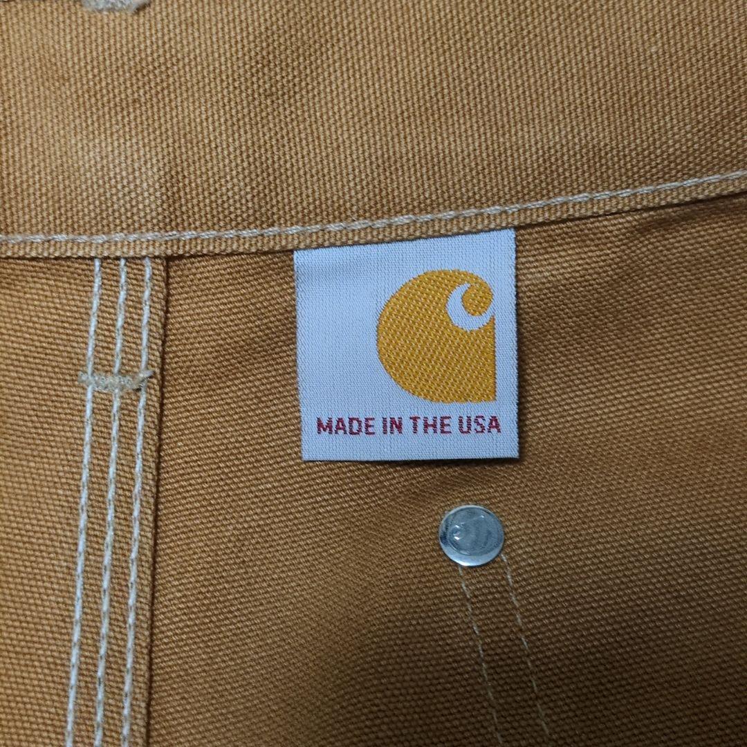 Carhartt ダブルニー USA製 ダック地 B01 ワークパンツ 30