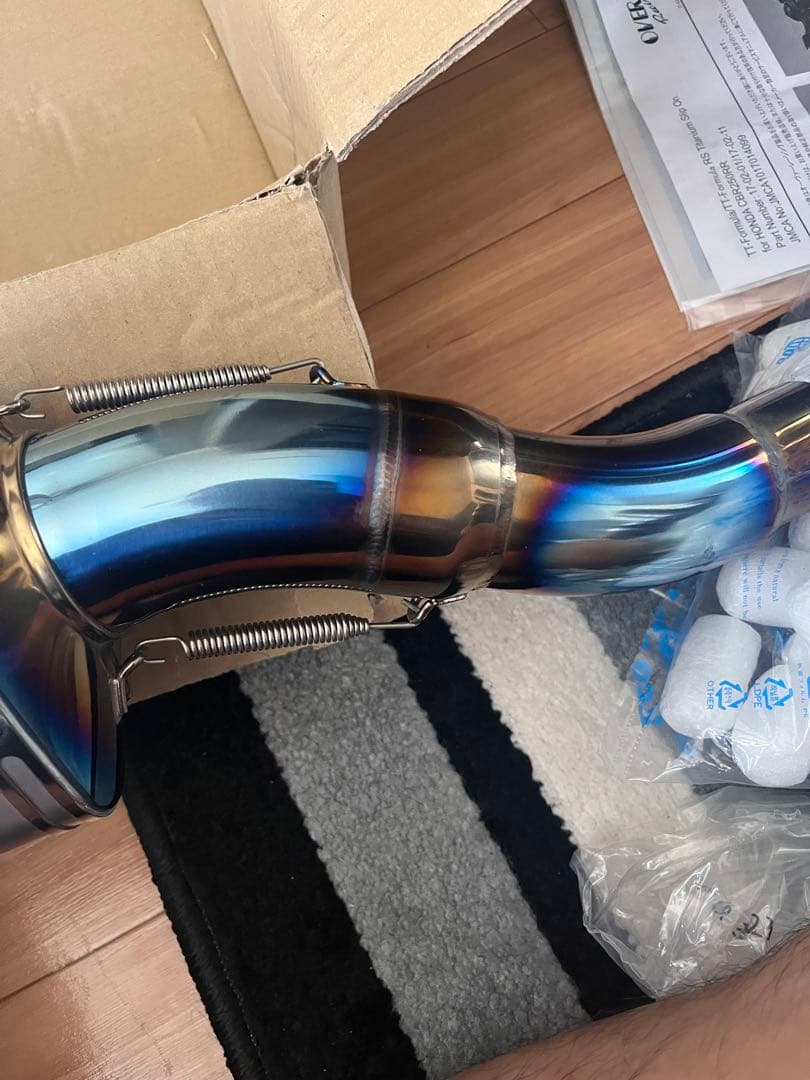 CBR250rr マフラー　オーバーレーシング