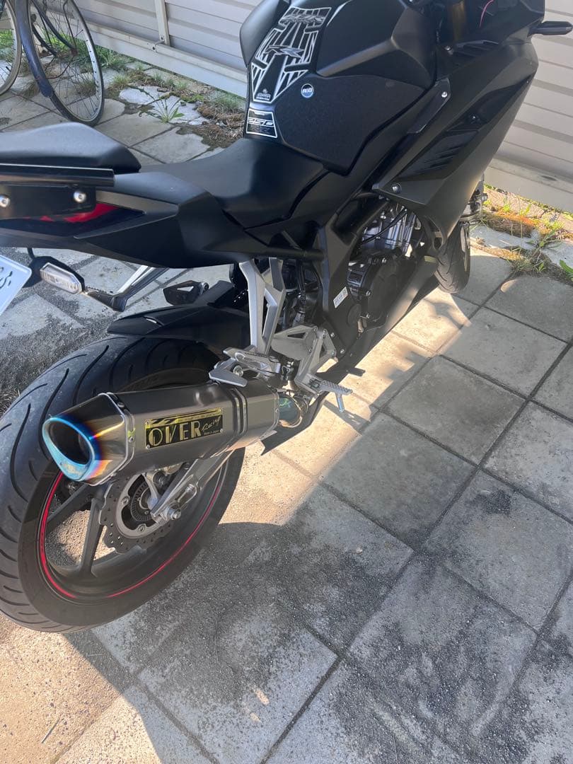 CBR250rr マフラー　オーバーレーシング