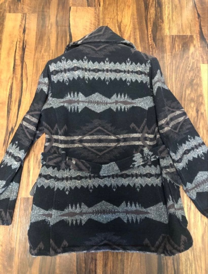 【美品】キャピタル　KAPITAL ウールコート　ネイティブ　ナバホ　オルテガ