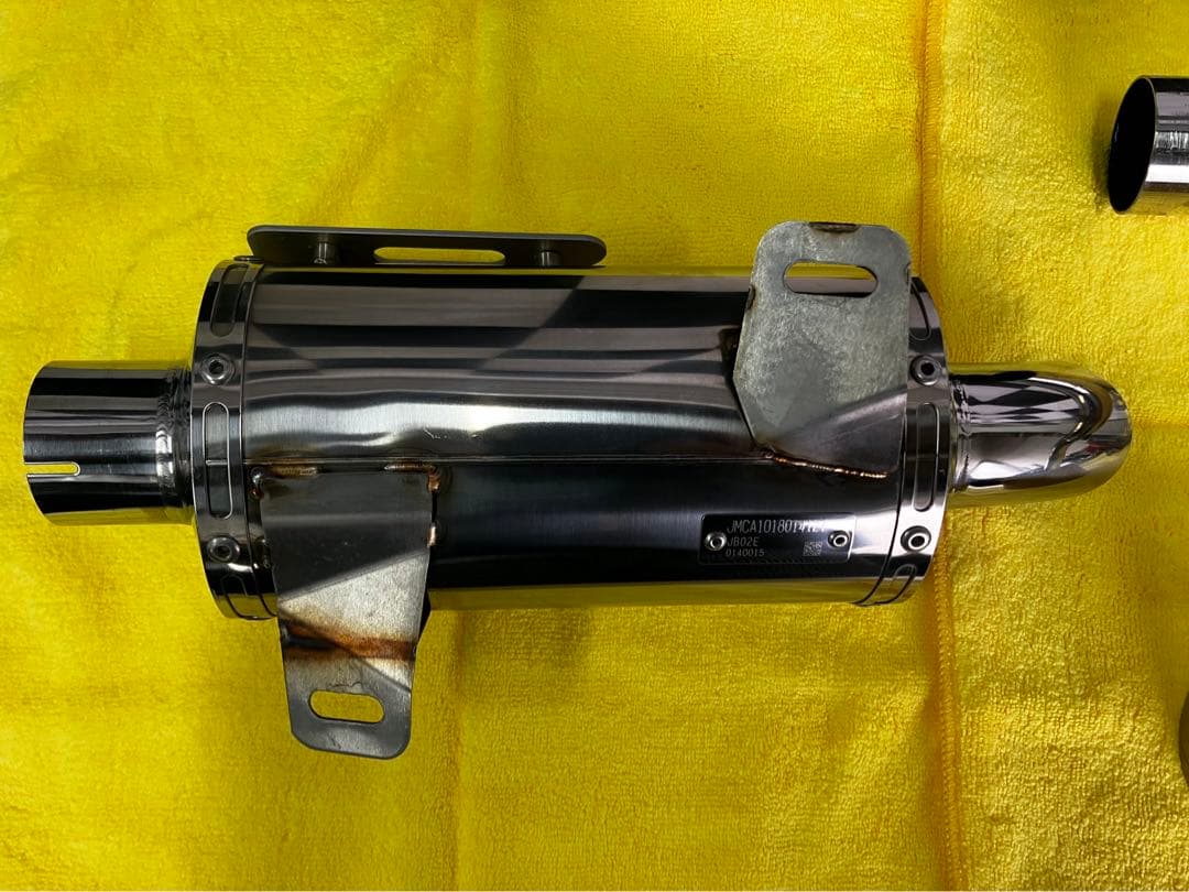 モンキー125 JB03 OVER ステンオーバルアップマフラー オーバー