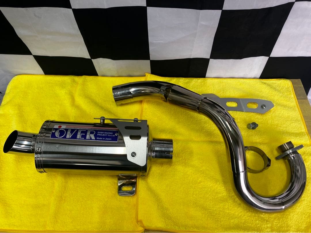モンキー125 JB03 OVER ステンオーバルアップマフラー オーバー