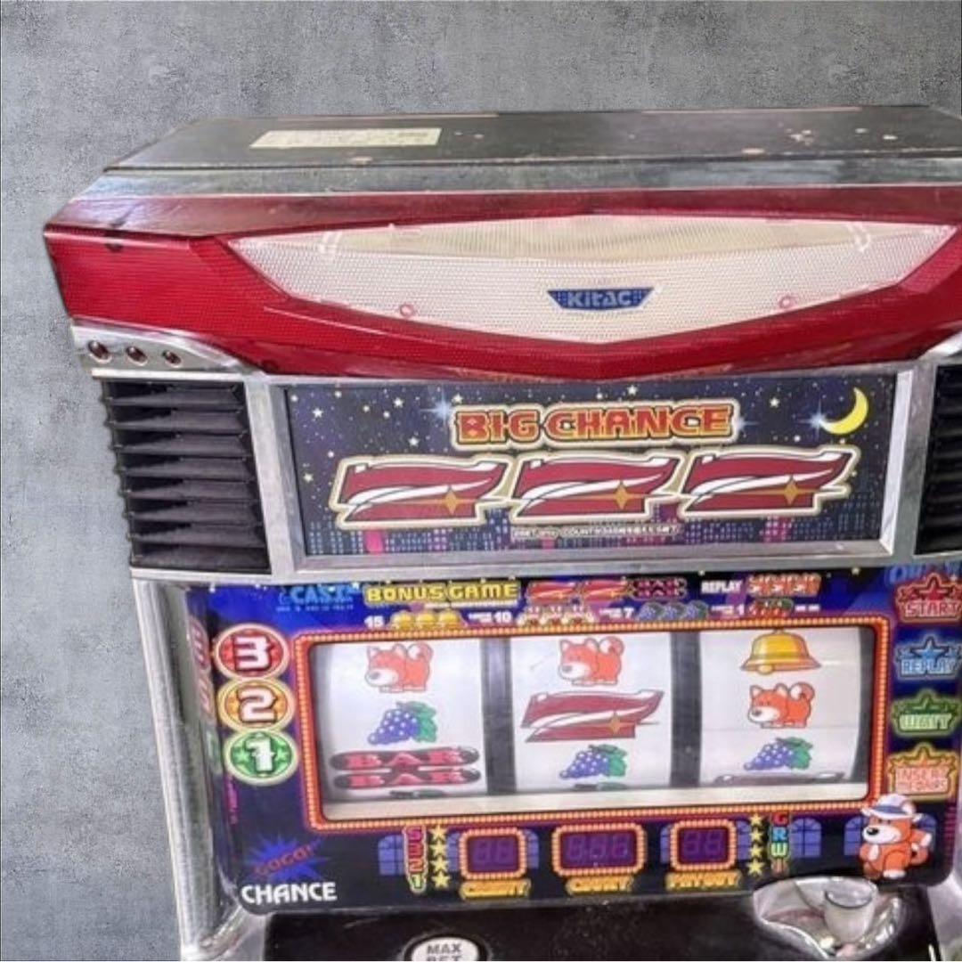 スロット実機 ファンキージャグラー 動作品 鍵・メダル付き 送料込み