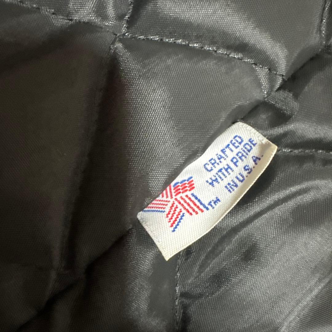 未使用級XLショット ピーコート キルティング ダブルブレスト U.S 740N