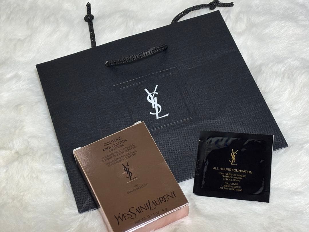 ✶新品オマケ付✶ YSL クチュールミニクラッチ 126 スパークリングラスト
