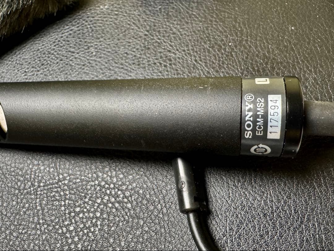 【美品】SONY ECM-MS2 エレクトレットコンデンサーマイクロホン　中古