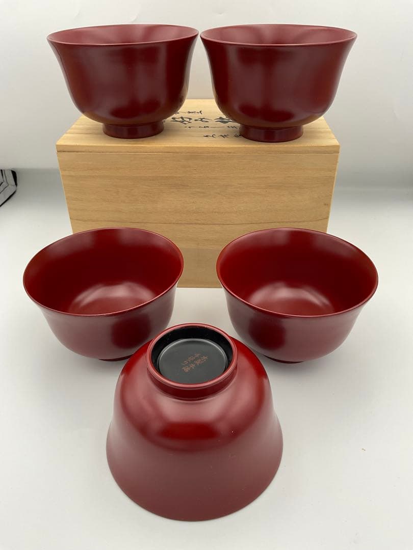 越前漆器　汁椀　久右衛門