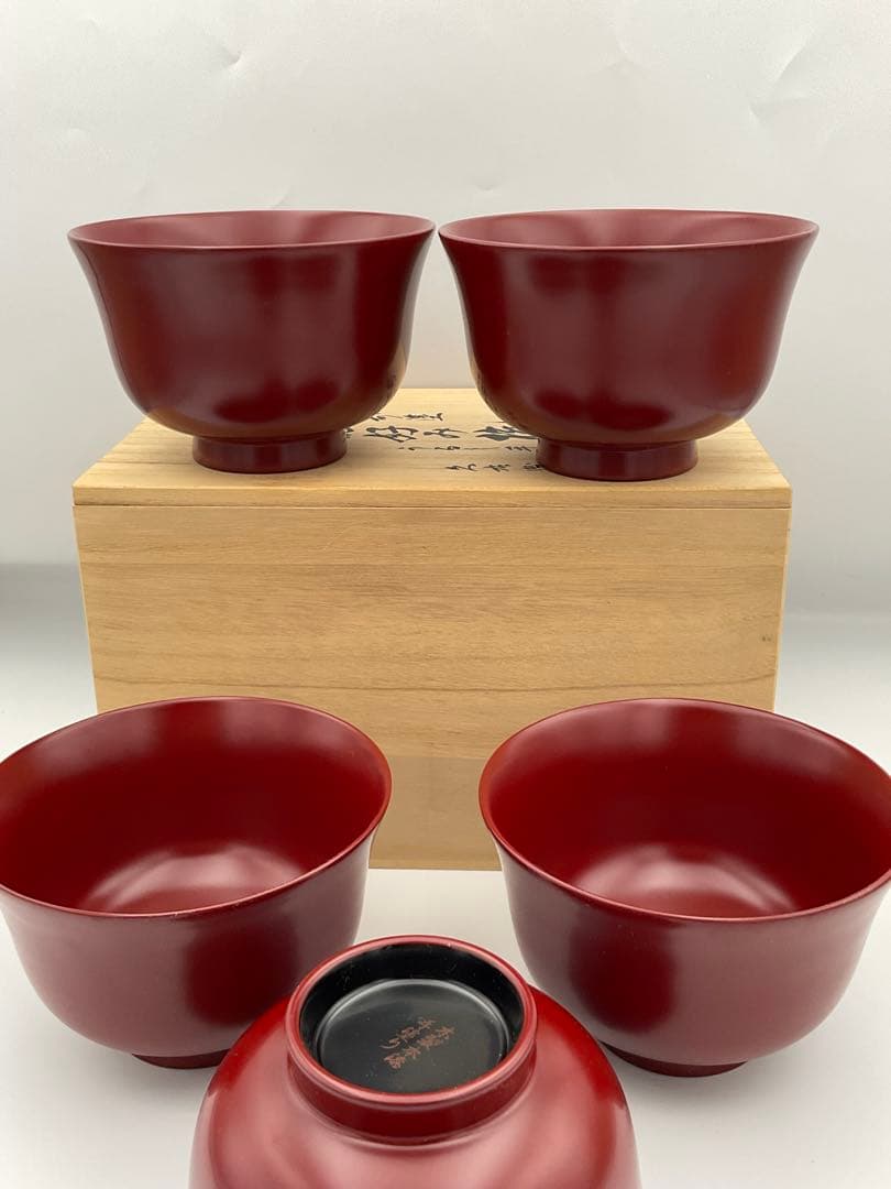 越前漆器　汁椀　久右衛門