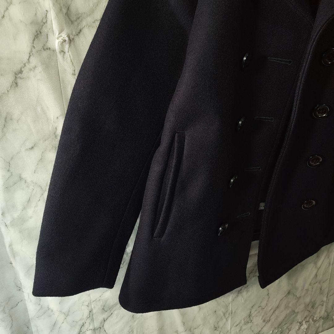 【nisica】WOOLメルトン Pコート ユニセックスMサイズ