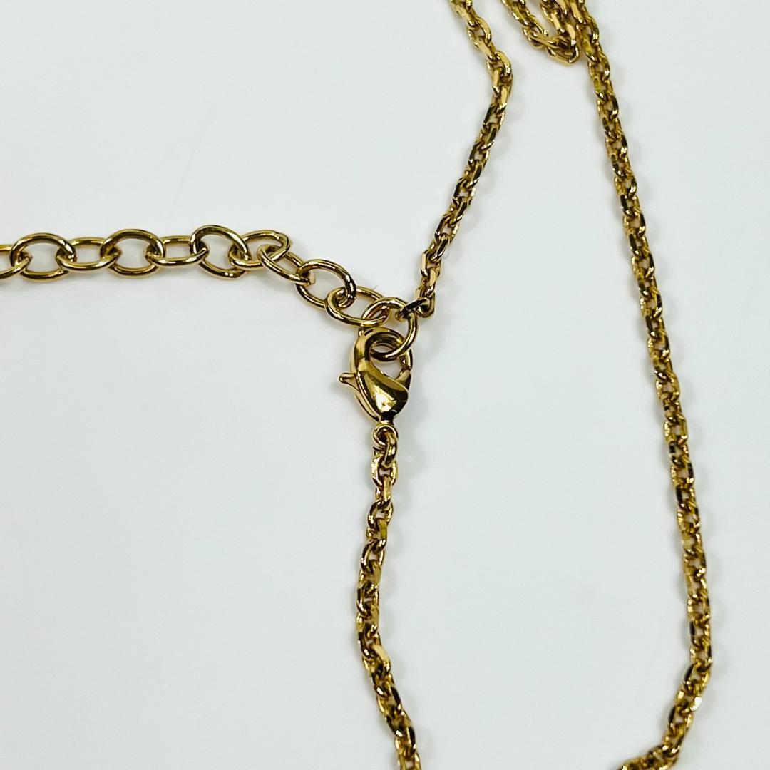 Dior Petit CD フェイクパールネックレス CDロゴ MBZ179