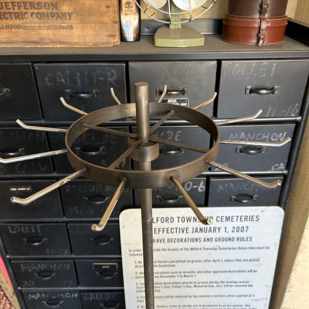 【Kurosaki 様】インダストリアル サークルハンガー アイアンラック