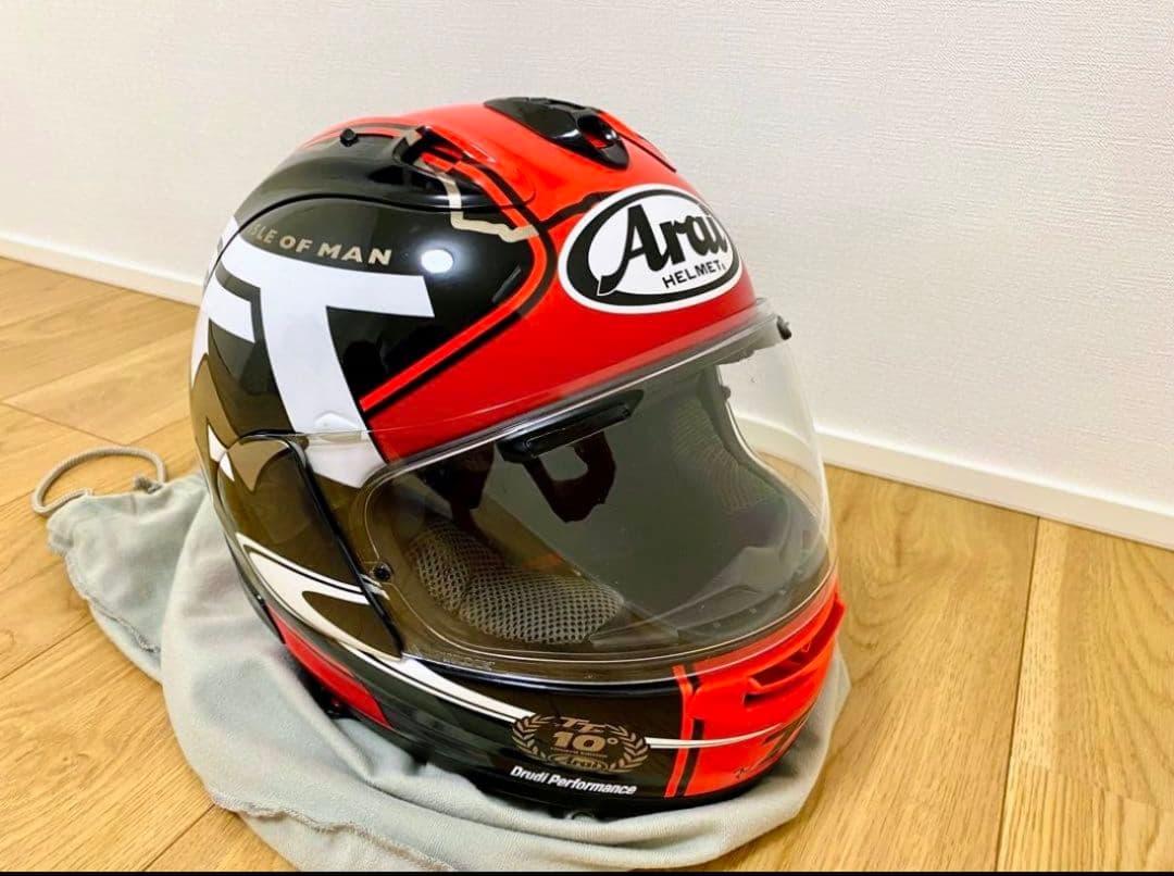 Arai RX-7X IOMTT-2018 L 限定モデルガラスコーティング済み