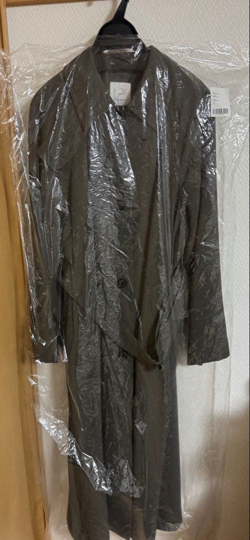 crewre ドレープステンカラーコート　セピアグレー　サイズ2