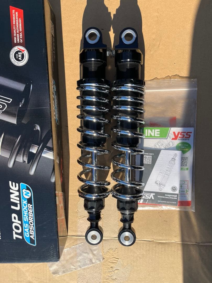 美品 yss サスペンション rz362 ゼファー750