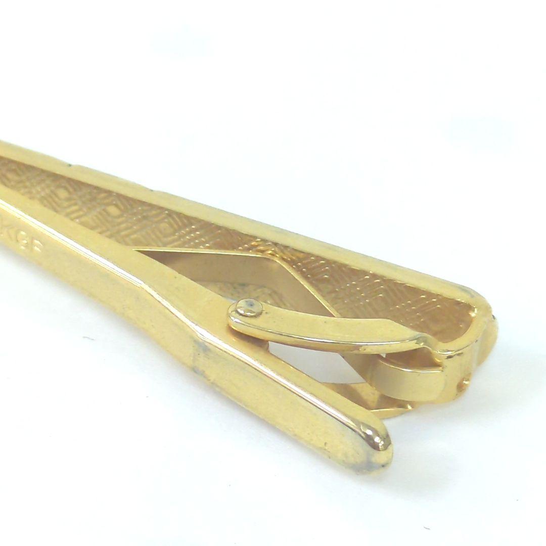 Cartier カルティエ　ネクタイピン　ロゴ　24KGF