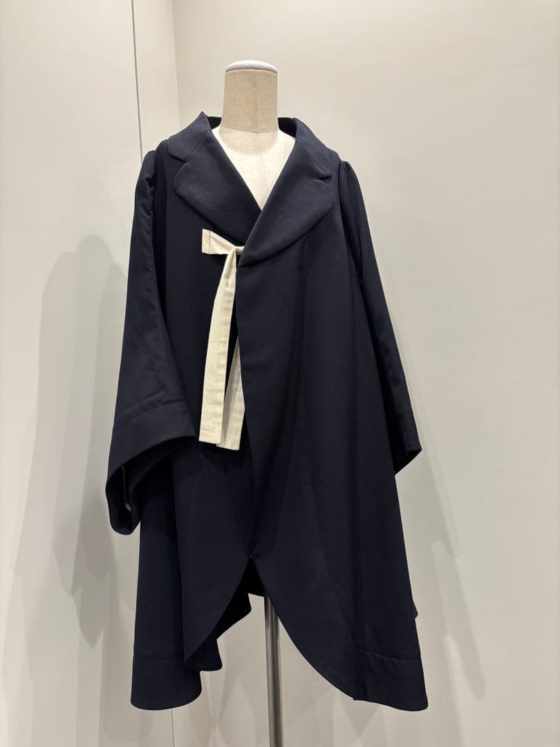 [二次元期]［12AW］コムデギャルソン　ウールギャバジンコート　アーカイブ