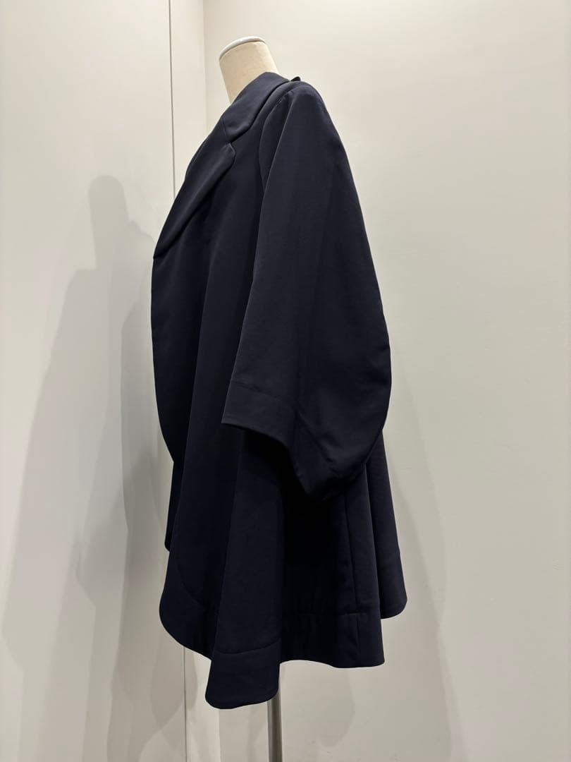 [二次元期]［12AW］コムデギャルソン　ウールギャバジンコート　アーカイブ