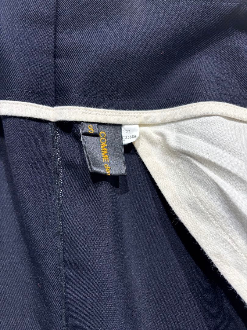 [二次元期]［12AW］コムデギャルソン　ウールギャバジンコート　アーカイブ