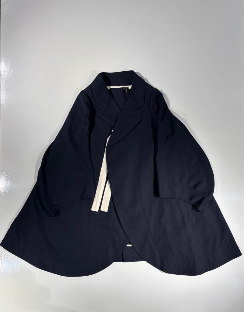 [二次元期]［12AW］コムデギャルソン　ウールギャバジンコート　アーカイブ