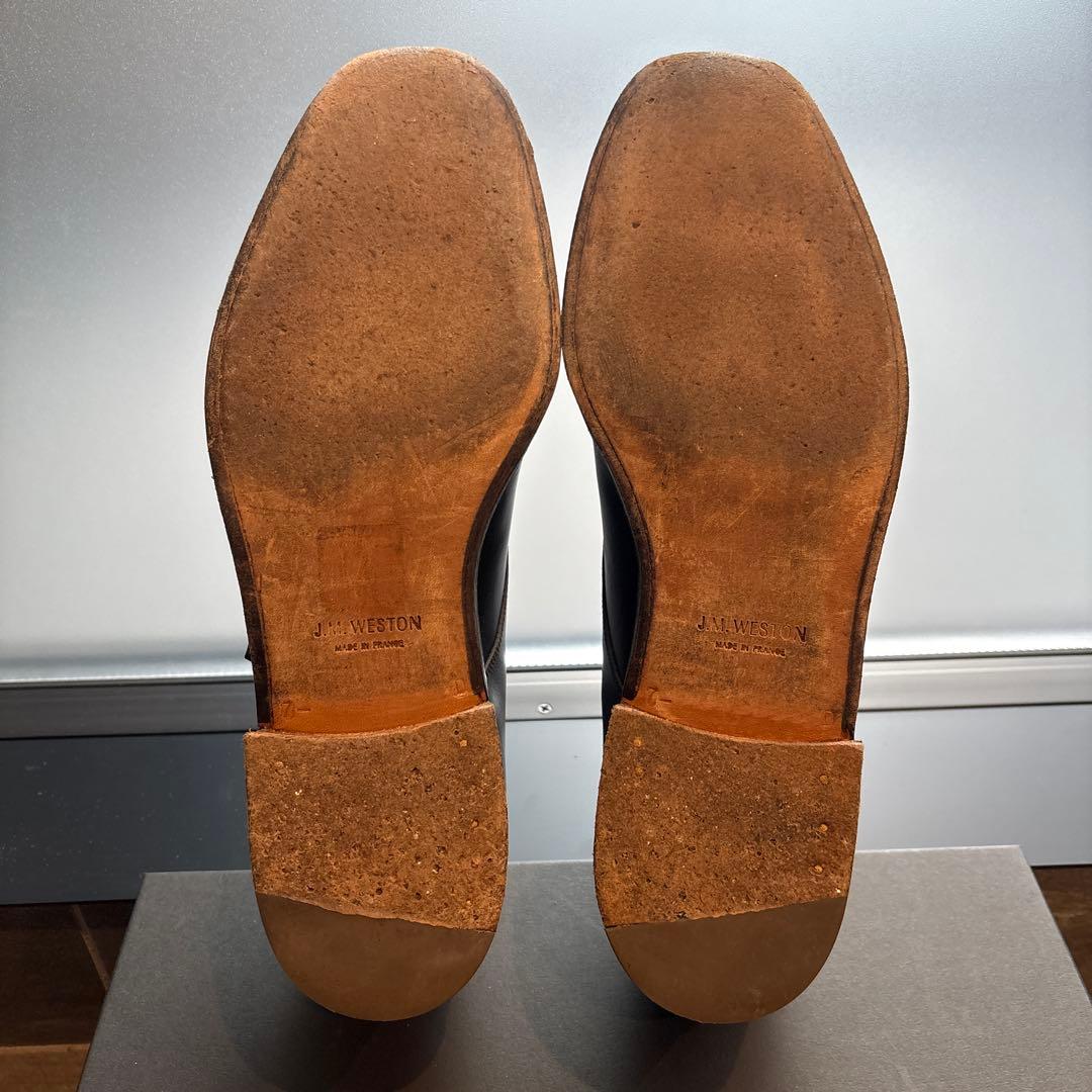 JM WESTON ダブルモンクシューズ