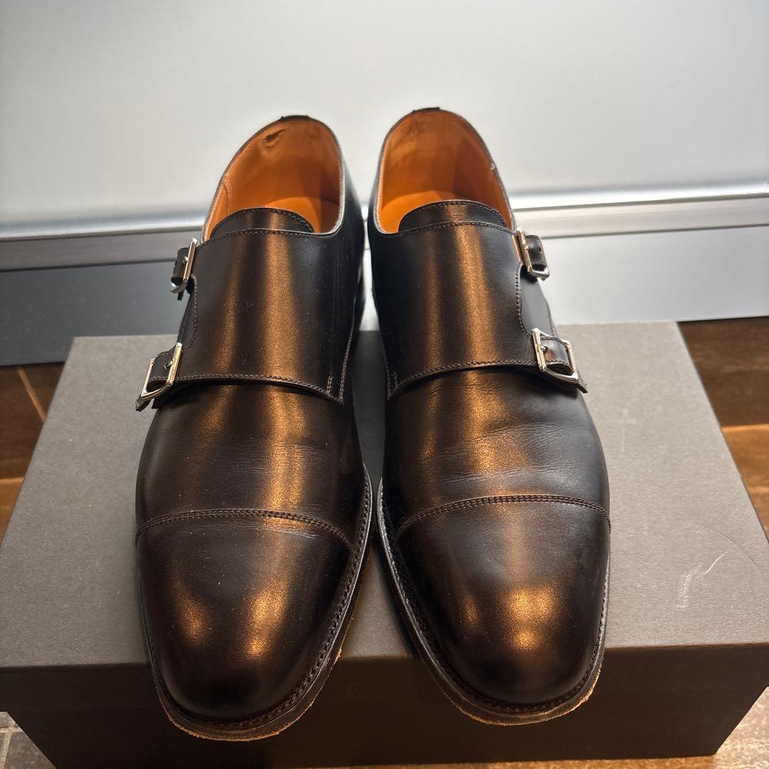 JM WESTON ダブルモンクシューズ