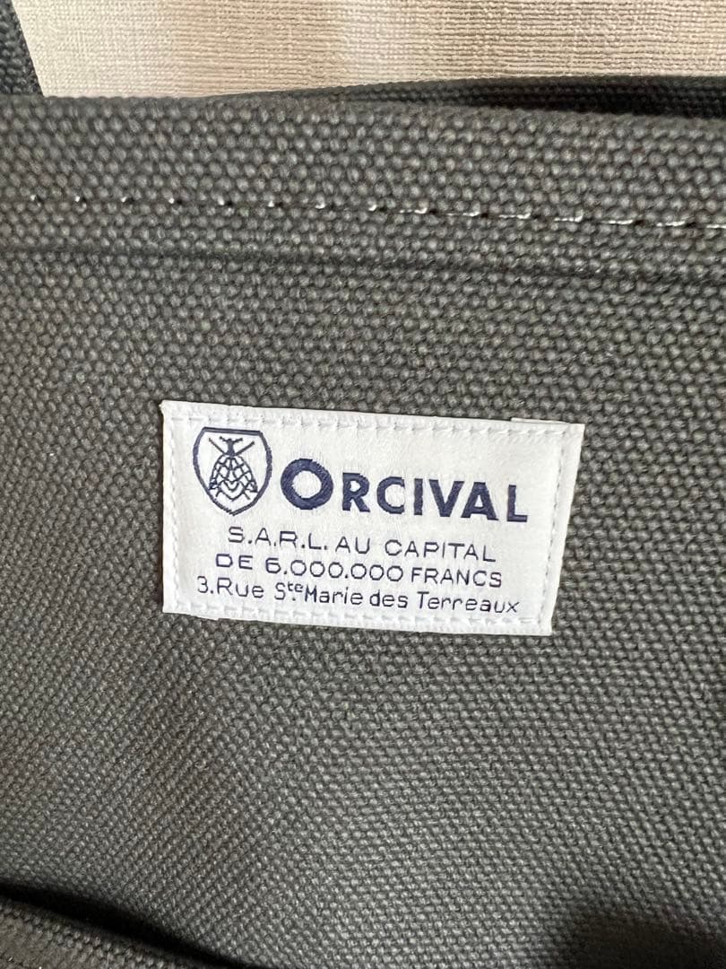 新品タグ付き　ORCIVAL TOTE BAG SMALL チャコール
