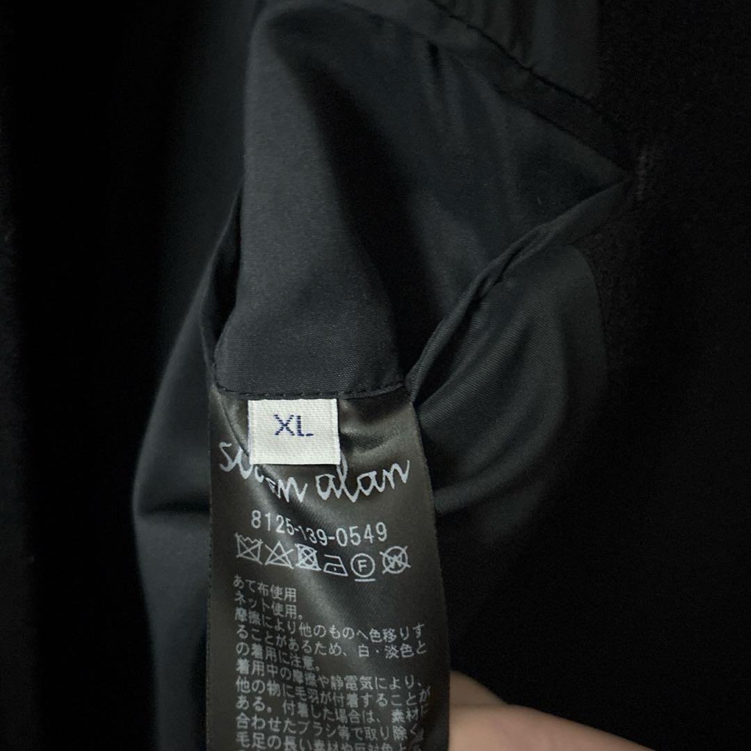 ジャケット・アウター FLAT MELTON CAMP COLLAR BALMACAAN COAT