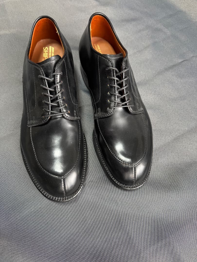 Alden オールデン 54331 Vチップ ブラック・コードバン　7D