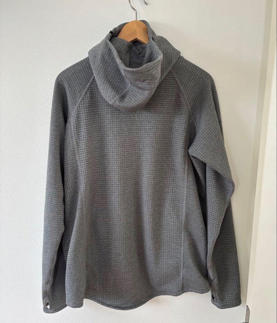 ウォーキング・ランニングウェア Charbon POLARTEC ZIPUP HOODIE L