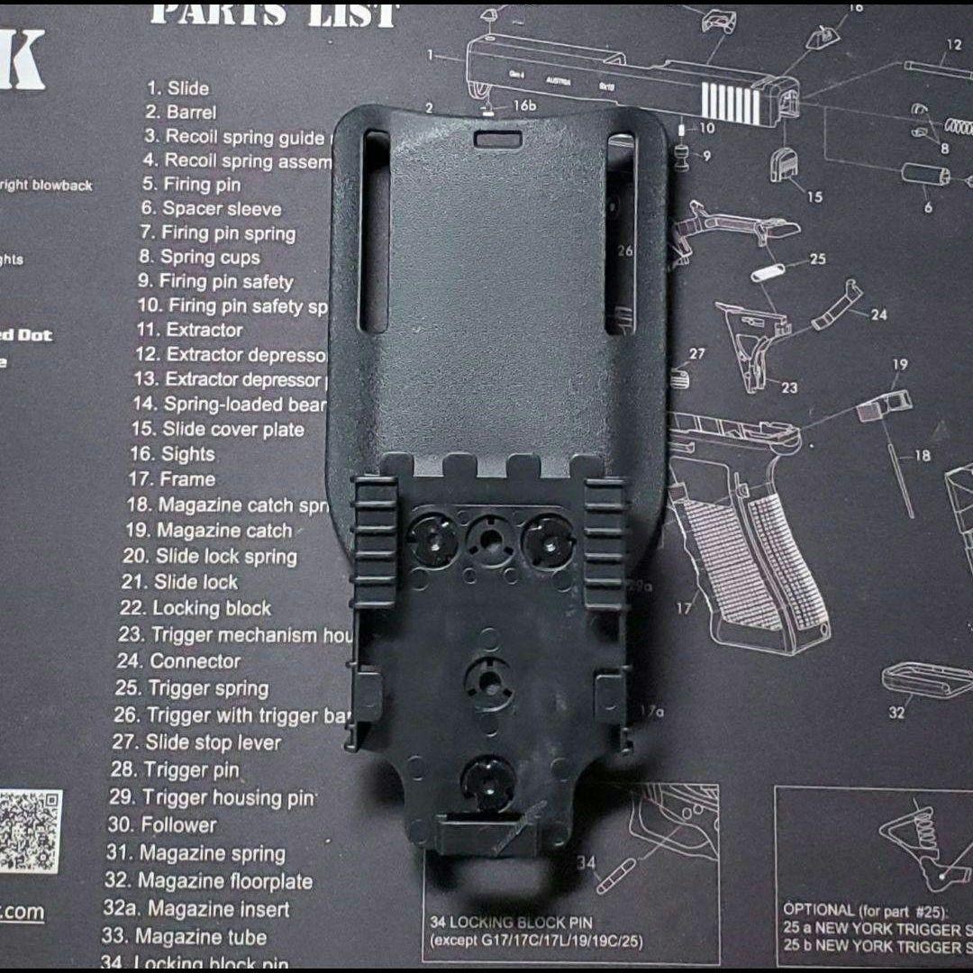 サファリランド　レプリカ　ホルスター　ブラック　右用　P320