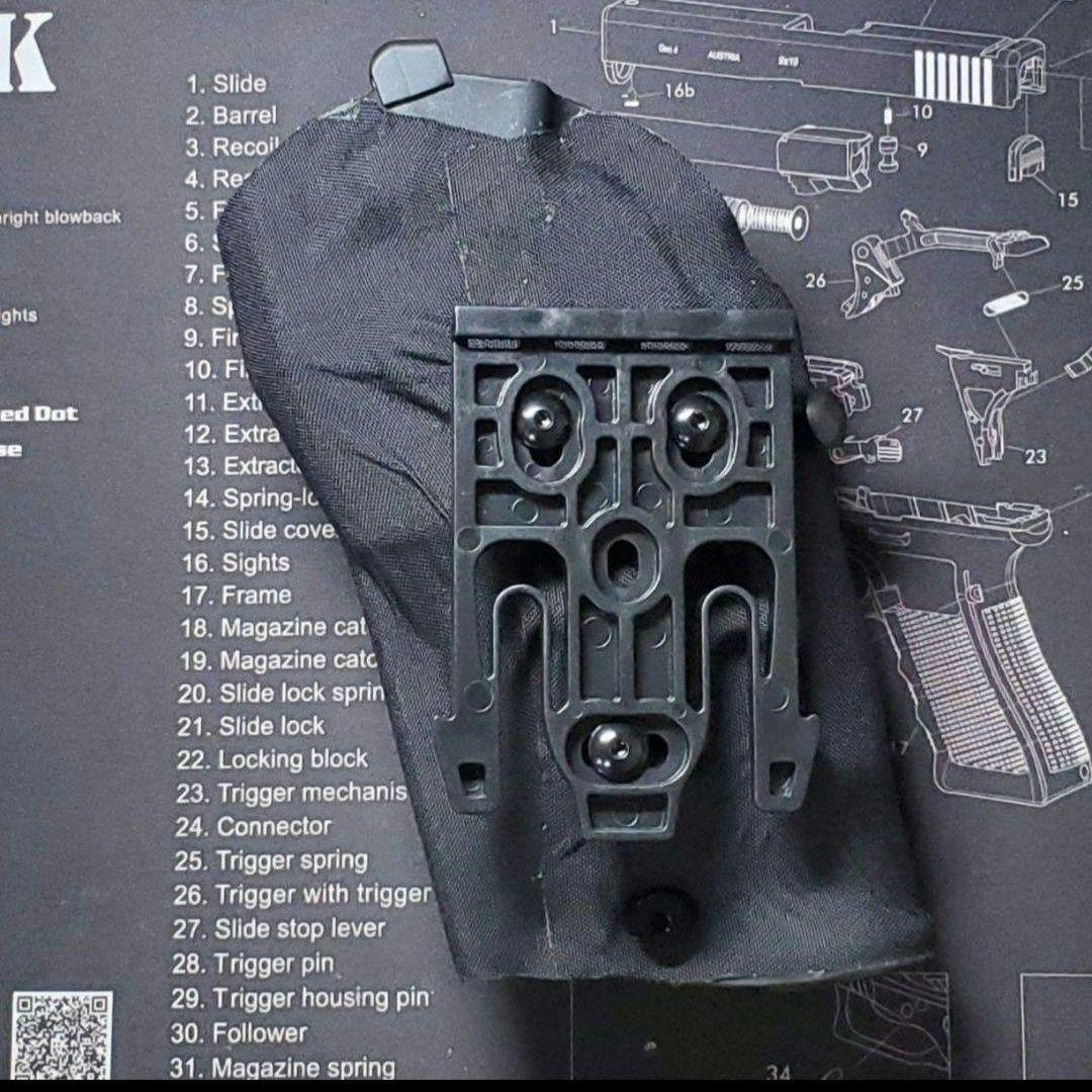 サファリランド　レプリカ　ホルスター　ブラック　右用　P320