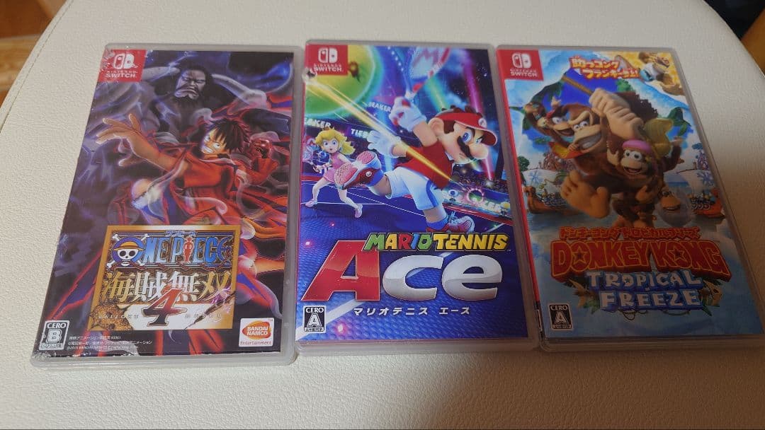 Nintendo Switch ゲーム 3本セット　海賊無双、マリテニ、ドンキー
