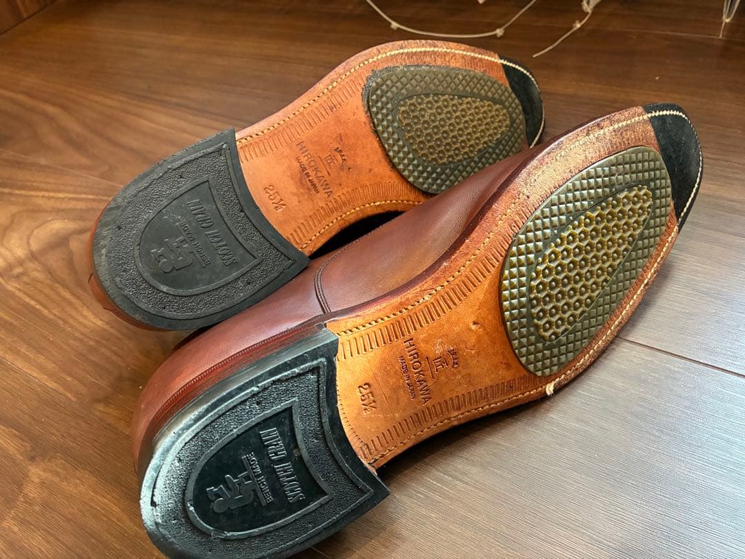 スコッチグレイン 匠モデル 使用少ない ストレートチップ