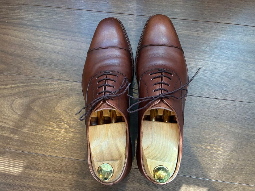 スコッチグレイン 匠モデル 使用少ない ストレートチップ