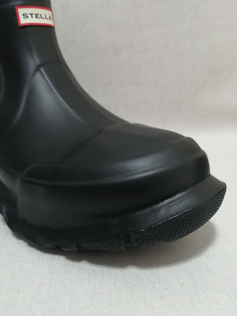 売切最終価格♂新品・コラボ・レインブーツ【ステラマッカートニー　×　ハンター】黒