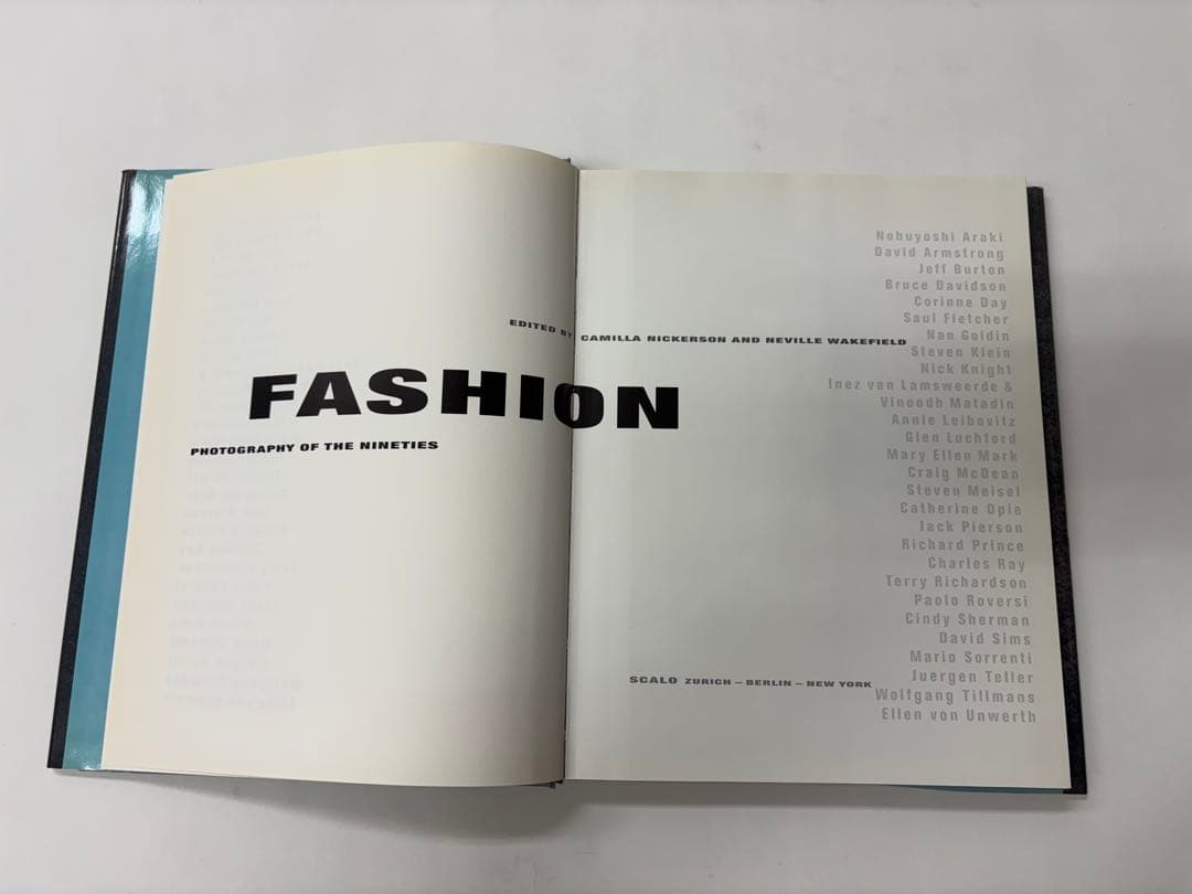 FASHION: Photography of the Nineties 写真集