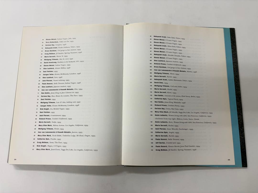 FASHION: Photography of the Nineties 写真集