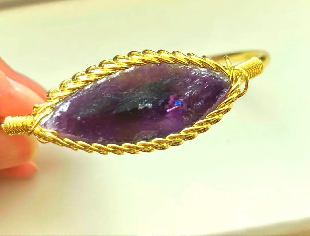 座敷童子ちゃん　お師匠様の開運アメジストブレス