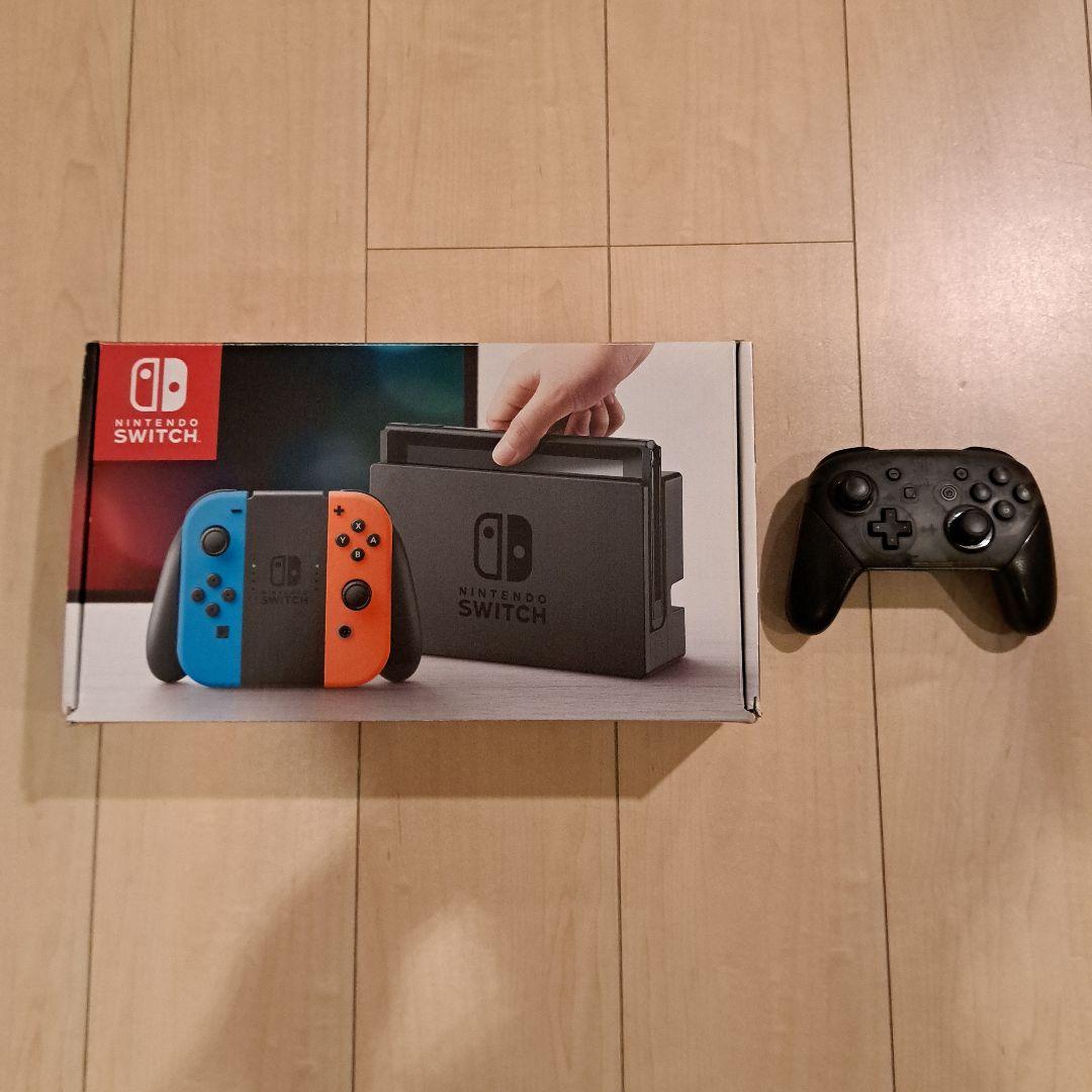 Nintendo Switch 本体 Joy-Con、Proコントローラー付き