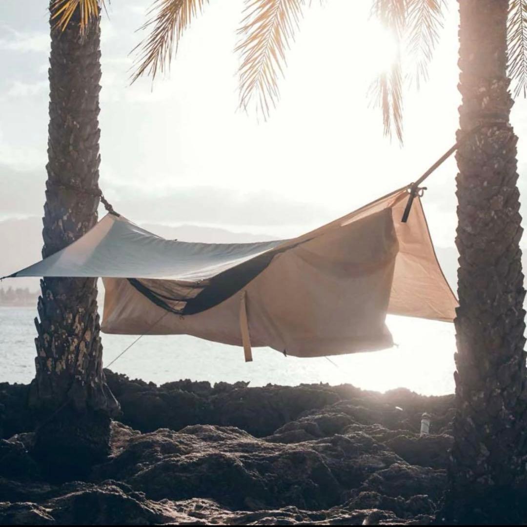 【未使用】Haven Tent ヘブンテント サファリ サンドカラー ライト付