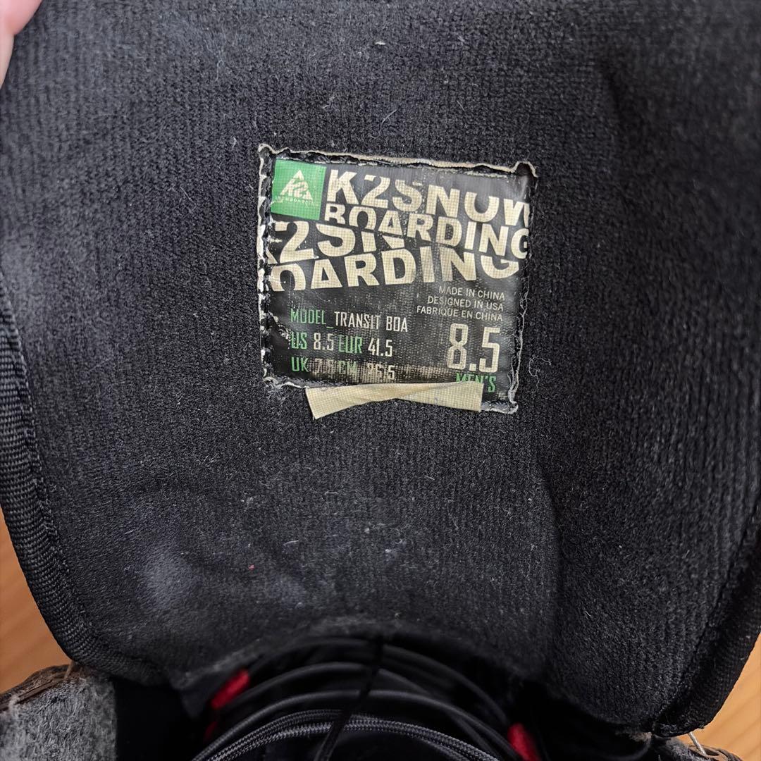 【ケース付】K2 スノーボード BURTONバインディング　ケース3点セット