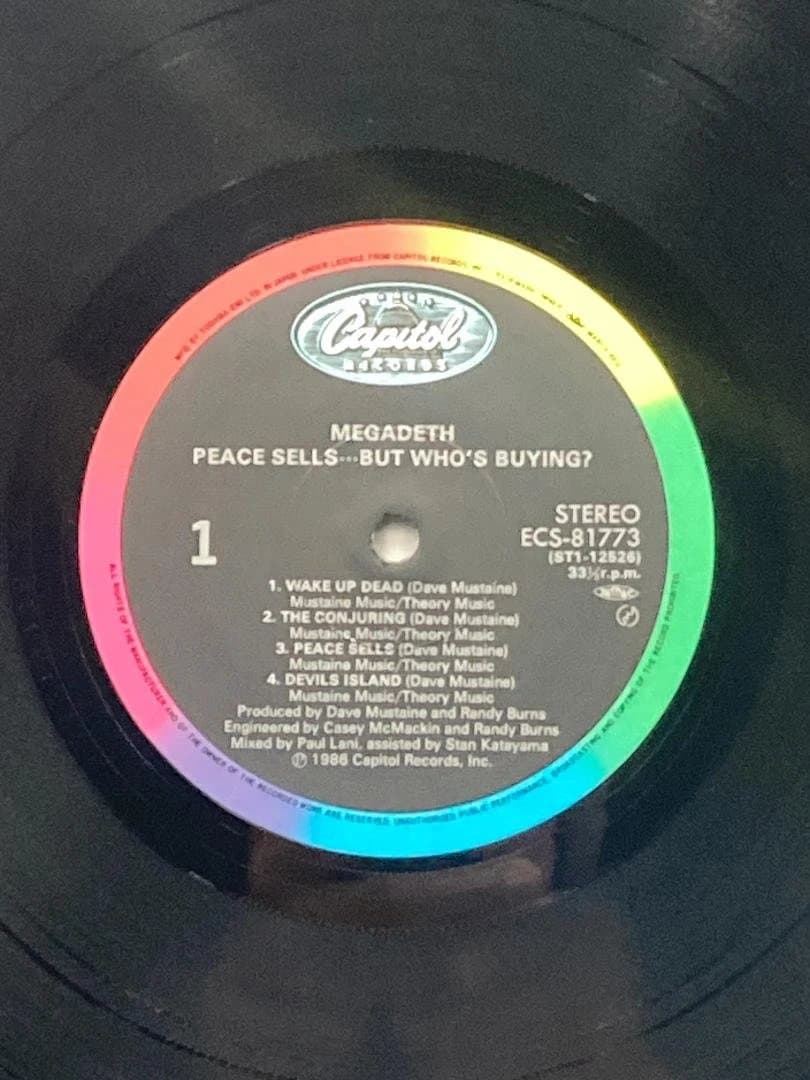 Megadeth PEACE SELLS… BUT WHO'S BUYING?