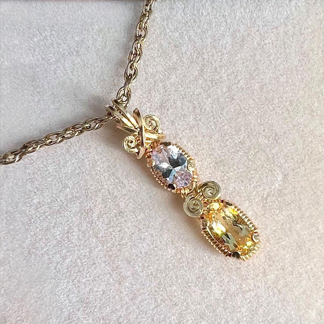 【for ☆ よとぽん ☆様】ピンクタンザナイト＆インペリアルトパーズ(ソ付)