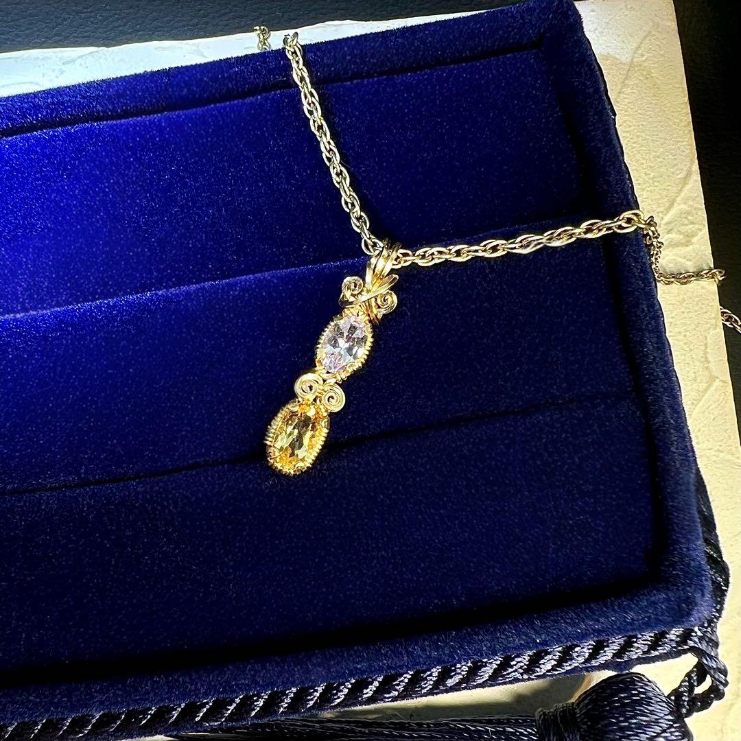 【for ☆ よとぽん ☆様】ピンクタンザナイト＆インペリアルトパーズ(ソ付)