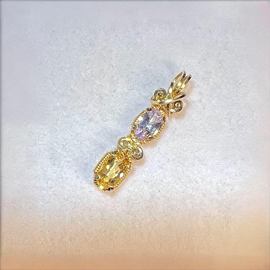 【for ☆ よとぽん ☆様】ピンクタンザナイト＆インペリアルトパーズ(ソ付)