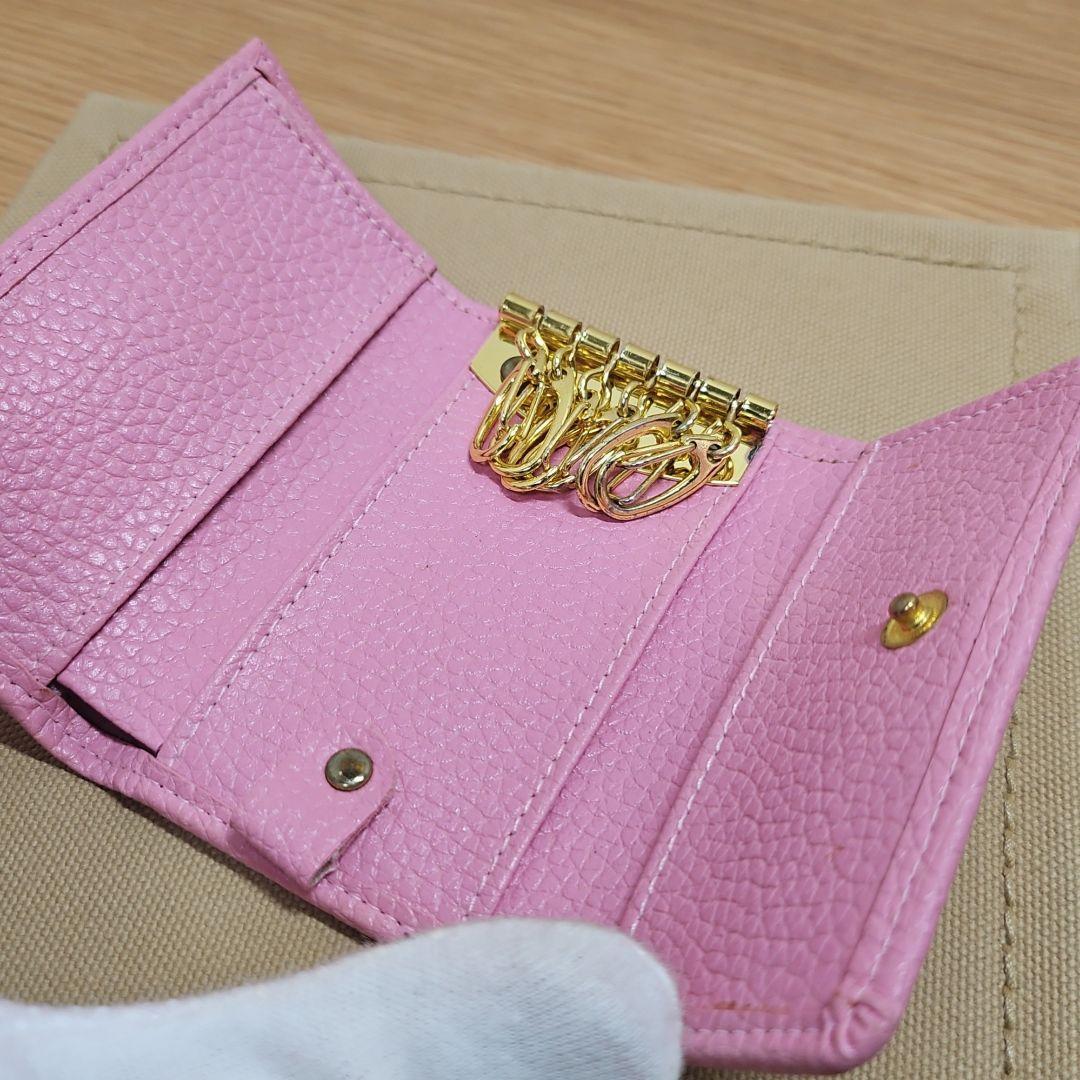 【美品】 Vivienne Westwood ピンク 6連 キーケース