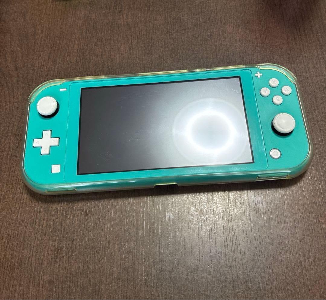 Switch LITE ターコイズ 本体　ソフトケース付き