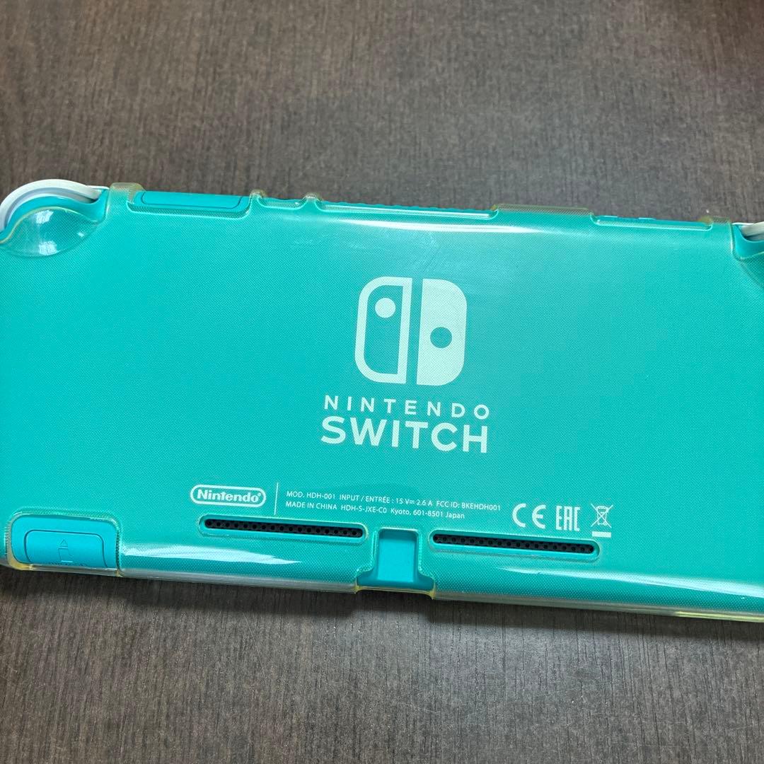 Switch LITE ターコイズ 本体　ソフトケース付き