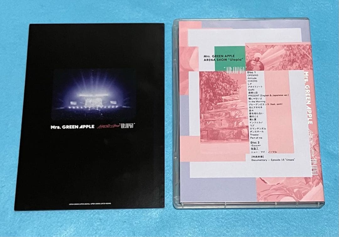 Mrs.GREEN APPLE \"Utopia\" 初回限定盤 DVD 2枚組