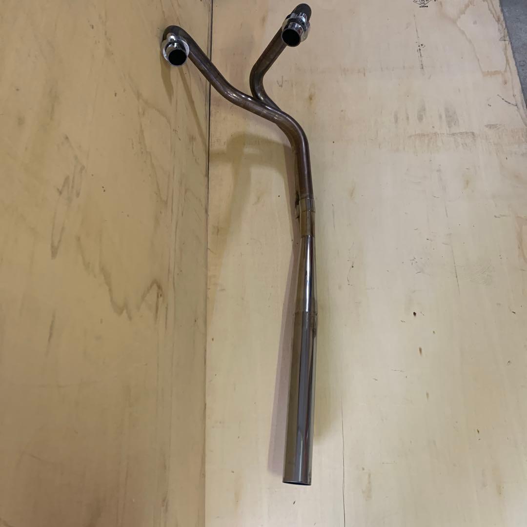 gs400 自作クロス管　マフラー 吸い込ませたく無い人用